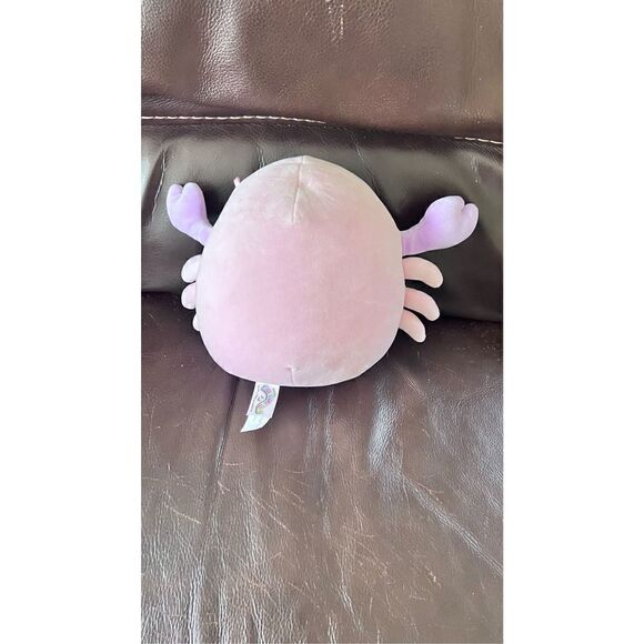SQUISHMALLOWS COSMINA PINK CRAB KELLYTOY PLUSH TOY - Picture 5 of 5